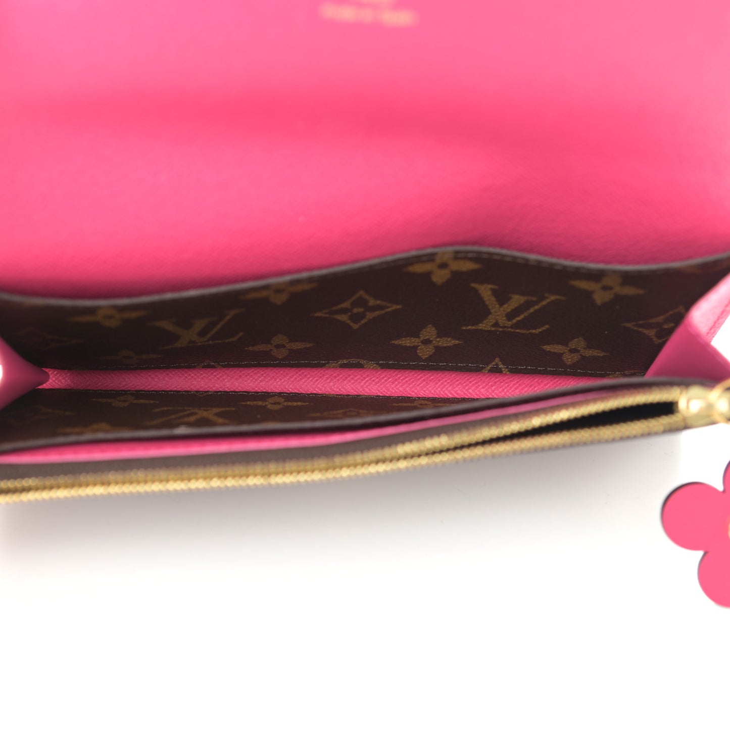 Monogram Bloom Flower Emilie Wallet