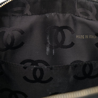Chanel Caviar Chevron Quilted Camera Case Black 14 of 15