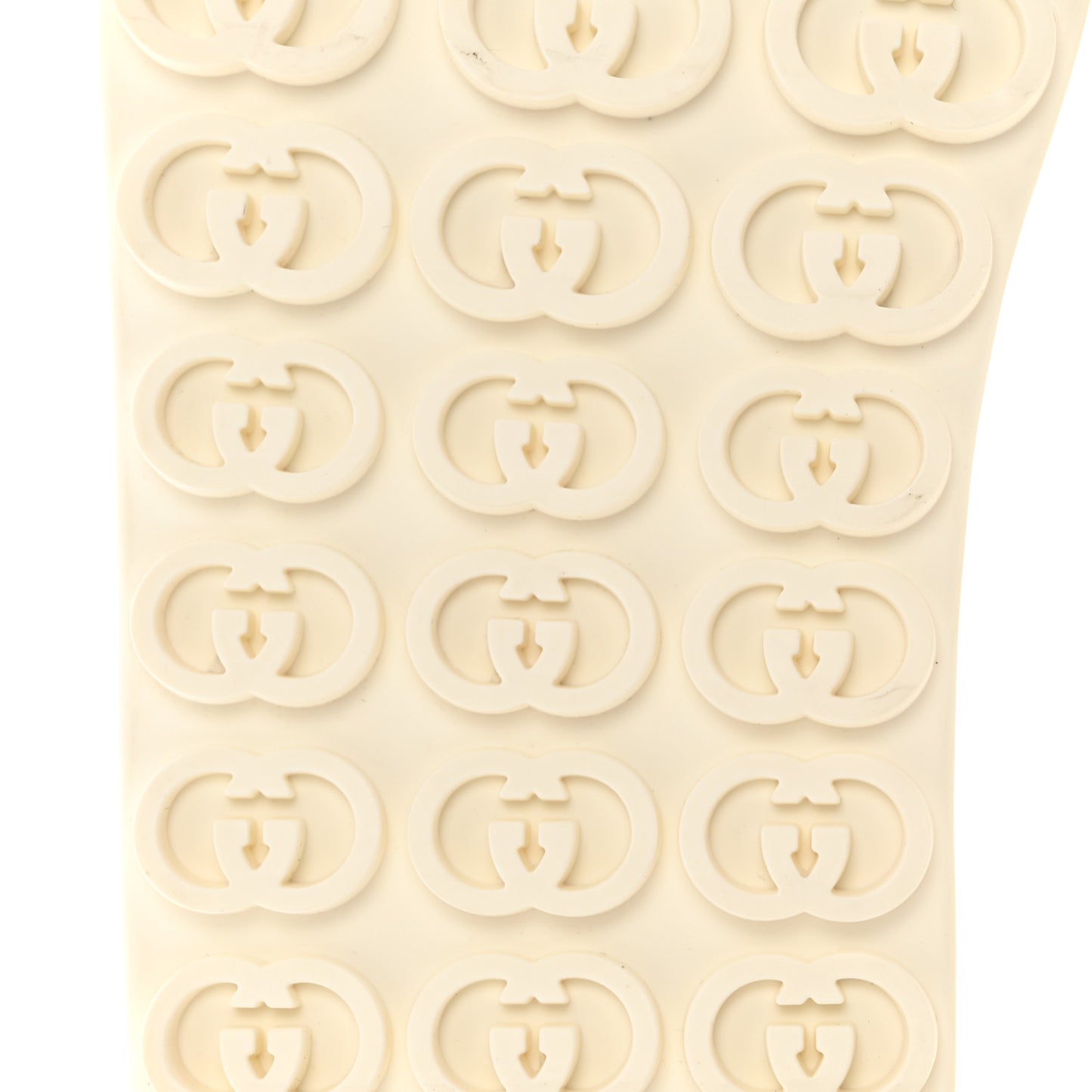 GG Monogram Womens 1977 Tennis Platform 52mm Sneakers 37 Great White Mystic White