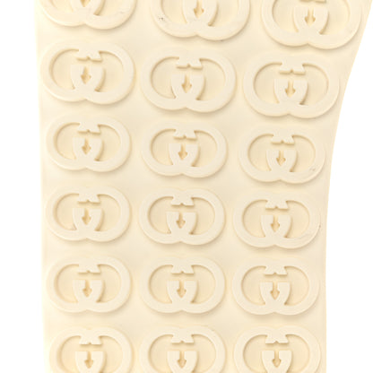 Gucci GG Monogram Womens 1977 Tennis Platform 52mm Sneakers 37 Great White Mystic White 7 of 8