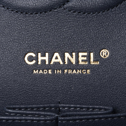 Chanel Caviar Quilted Medium Double Flap Dark Grey 5 of 10