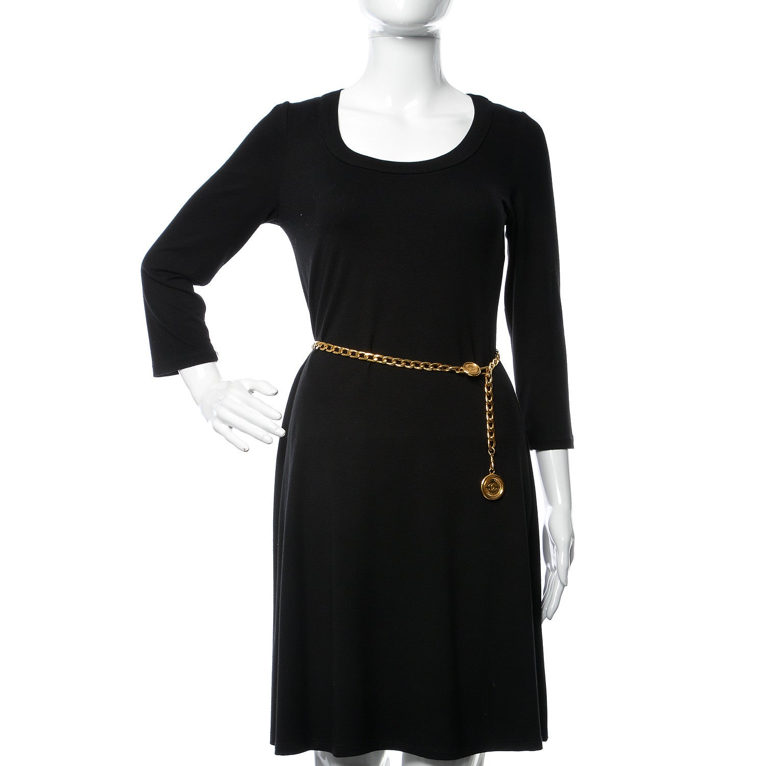 Chanel Chain Medallion Belt Gold 2 of 5