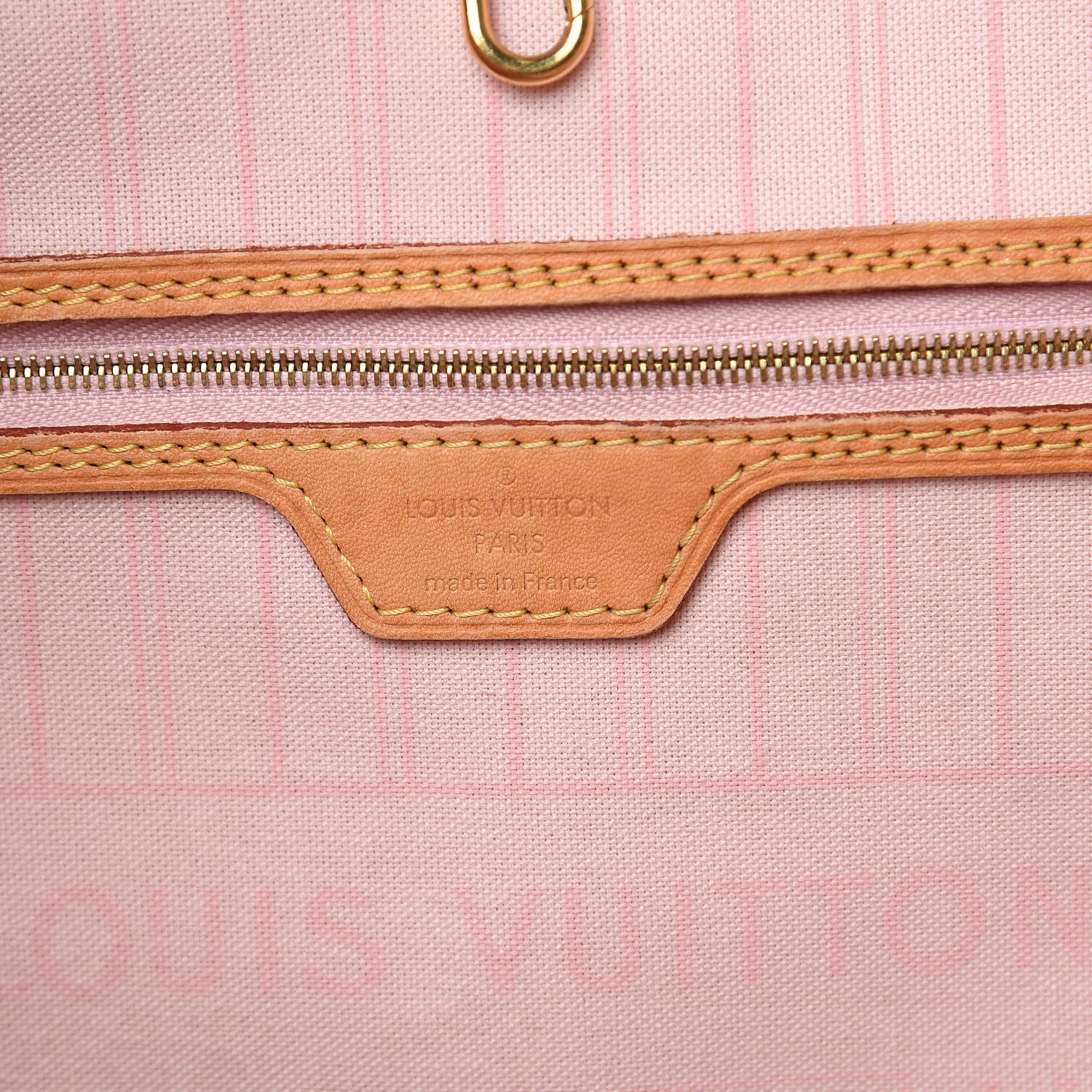 Louis Vuitton Damier Azur Neo Neverfull MM Rose Ballerine 6 of 21