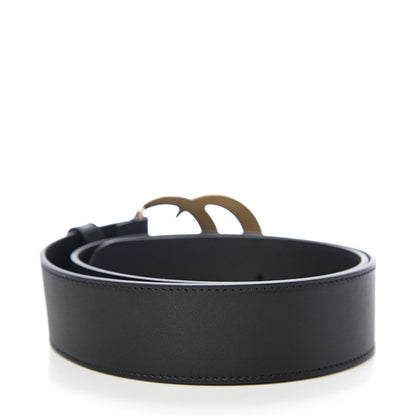 Gucci Calfskin Double G 40mm Belt 75 30 Black 2 of 5