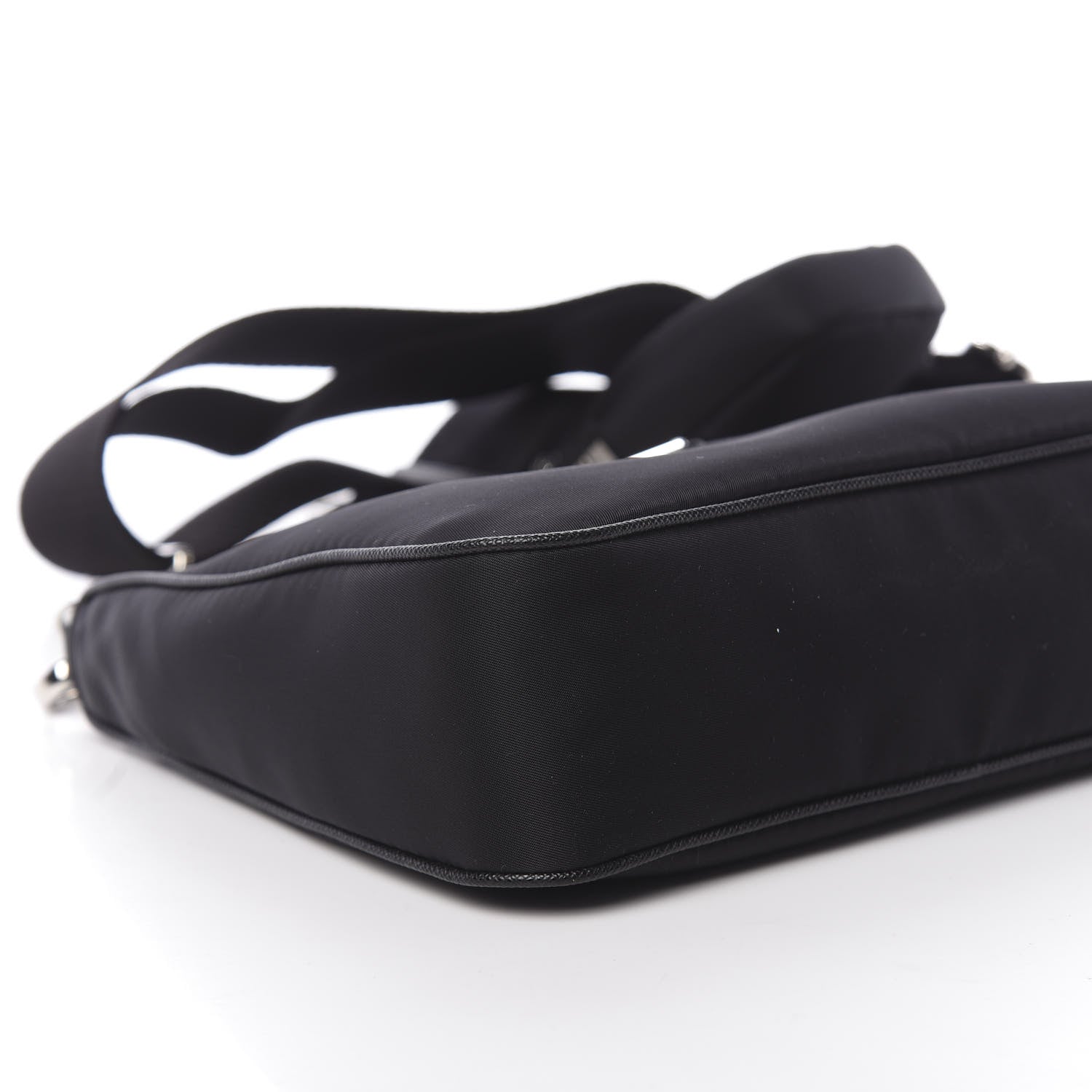 Prada Nylon Re-Edition 2005 Shoulder Bag Black 9 of 10
