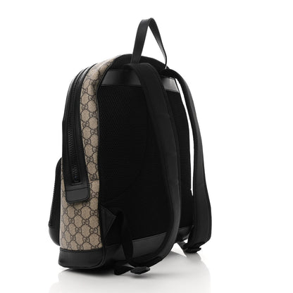 Gucci GG Supreme Monogram Medium Backpack Black 3 of 11