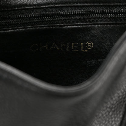 Chanel Caviar CC Backpack Black 6 of 13