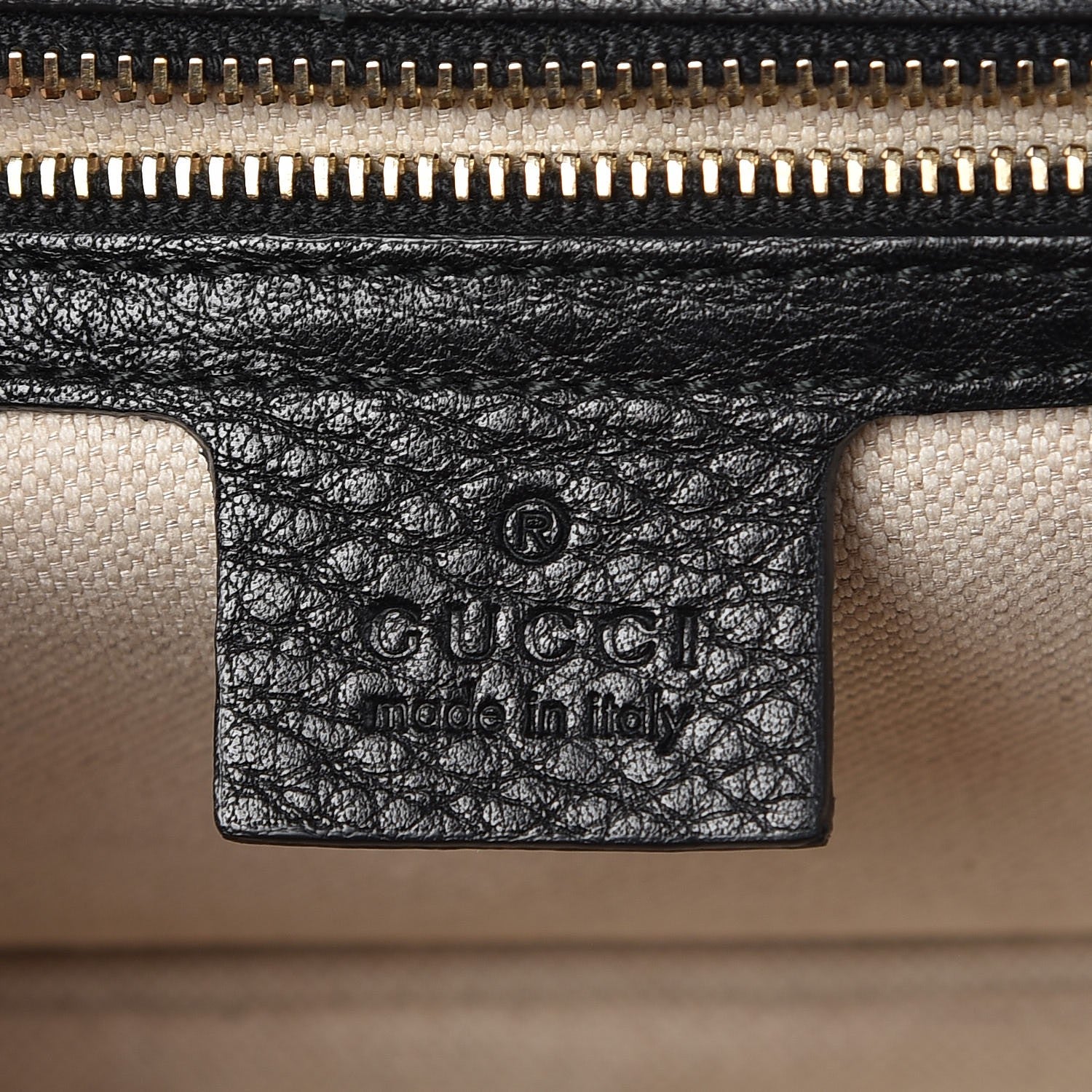 Gucci Calfskin Medium New Bamboo Top Handle Bag Black 7 of 9
