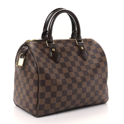 Louis Vuitton Damier Ebene Speedy 25 3 of 10