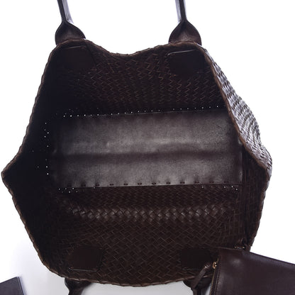Bottega Veneta Nappa Intrecciato Medium Cabat Ebano 6 of 11