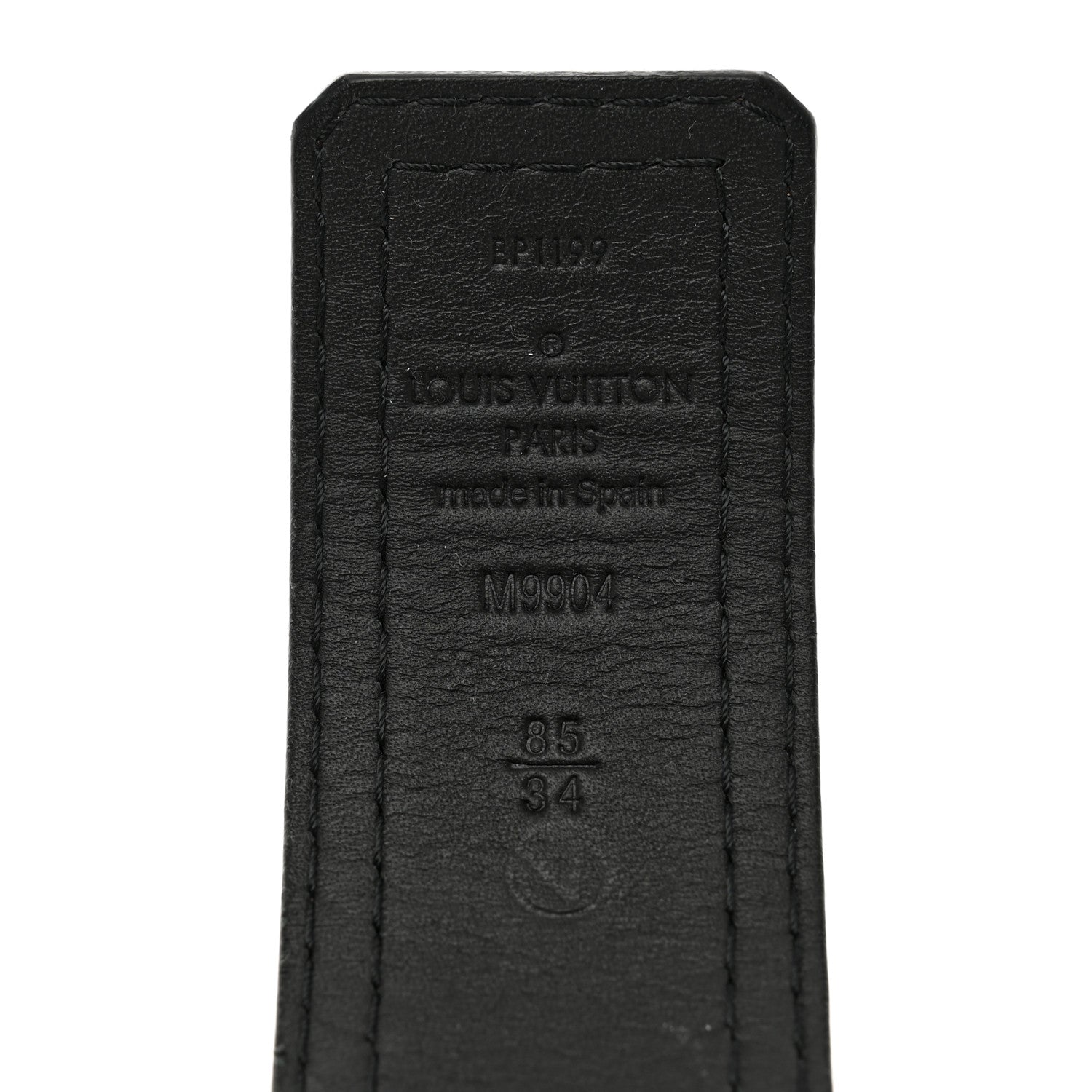 Louis Vuitton Utah LV Initiales Belt 85 34 Brown 3 of 5