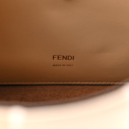 Fendi Agnello Old Shine Chamois F is Fendi Embossed Kan U Shoulder Bag Amido Nude 6 of 11