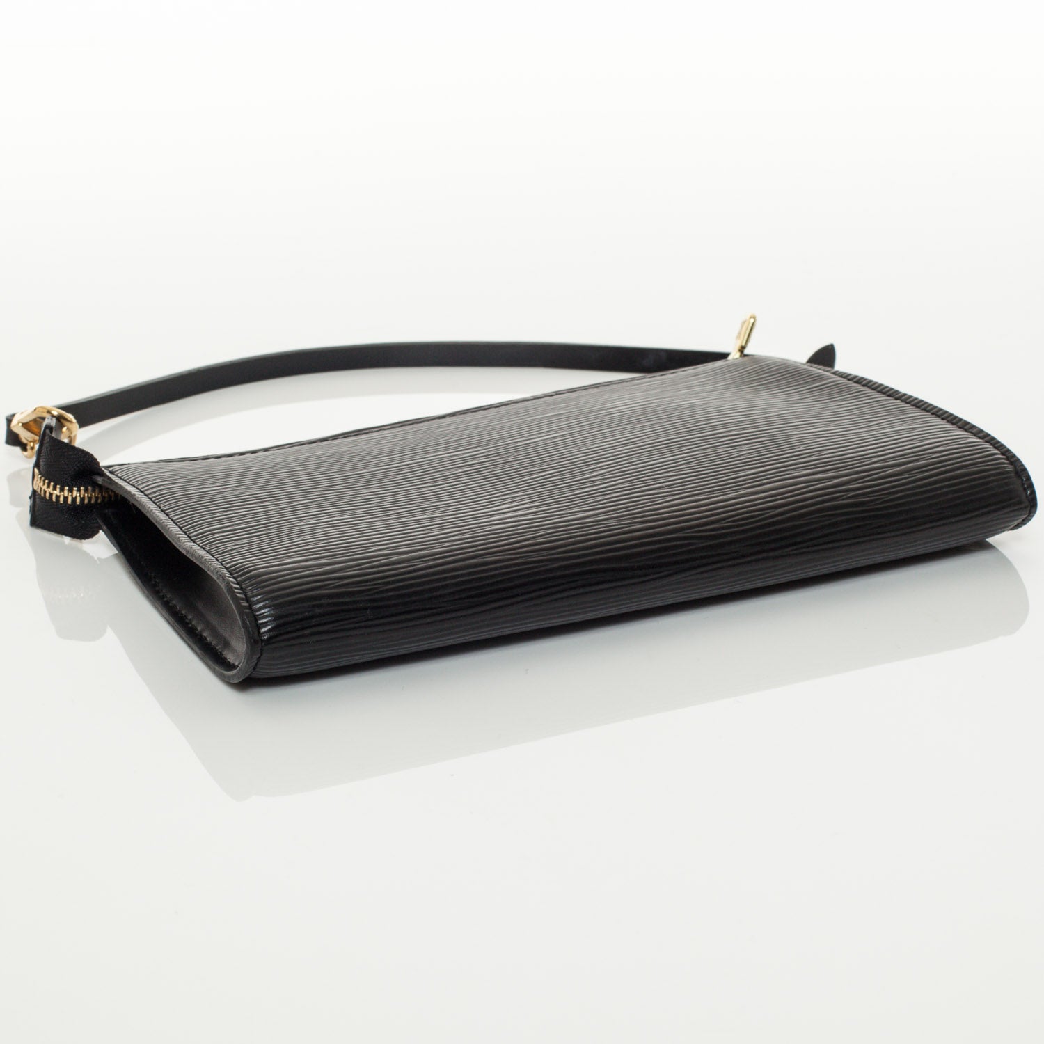 Louis Vuitton Epi Pochette Accessories Black 3 of 7