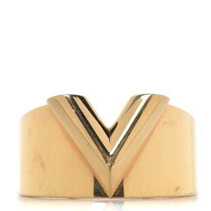Louis Vuitton Essential V Cuff Gold 1 of 6