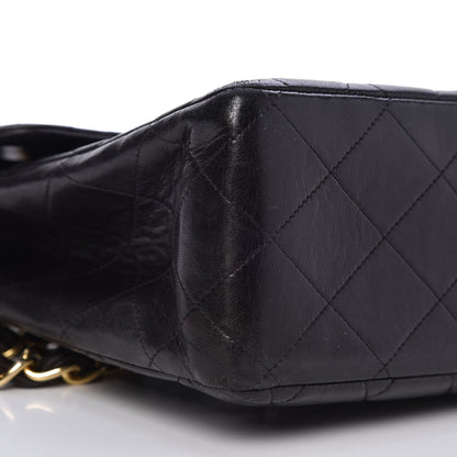Chanel Lambskin Quilted Jumbo Single Flap Black 11 of 12