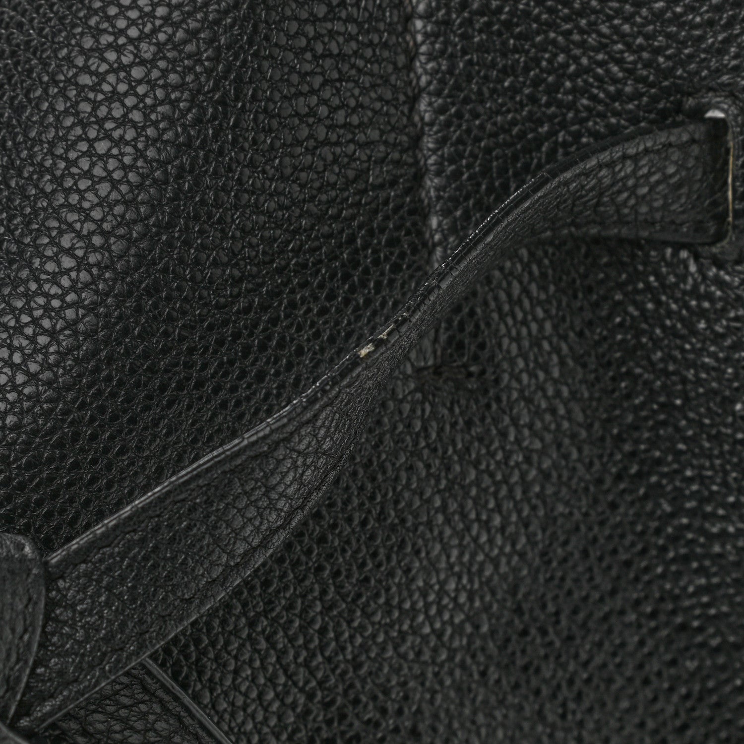 Celine Soft Grained Calfskin Small Belt Cabas Phantom Black 21 of 23