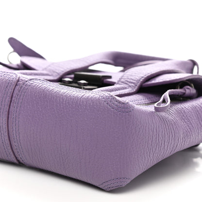 3.1 Phillip Lim Textured Calfskin Mini Pashli Satchel Violet 8 of 8