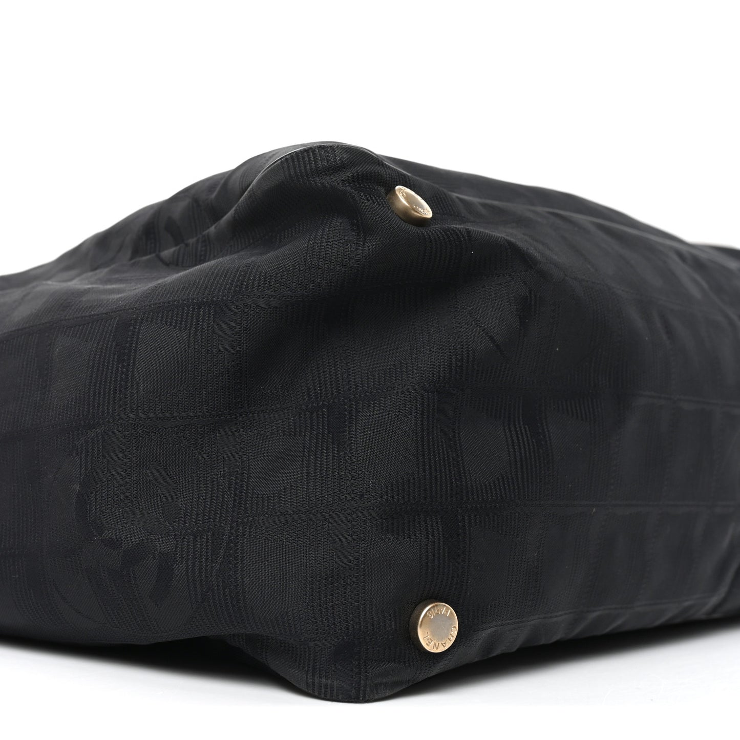 Nylon Medium Travel Tote Black
