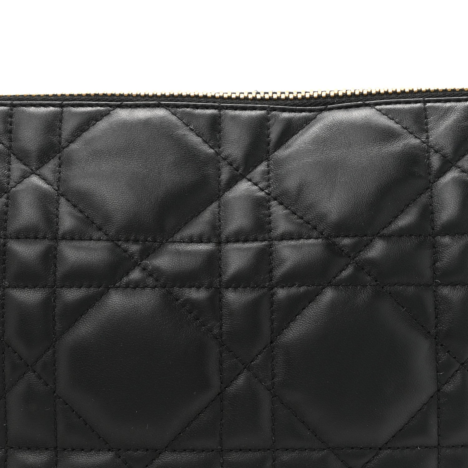 Christian Dior Lambskin Cannage Medium Dior Vibe Hobo Bag Black 7 of 11