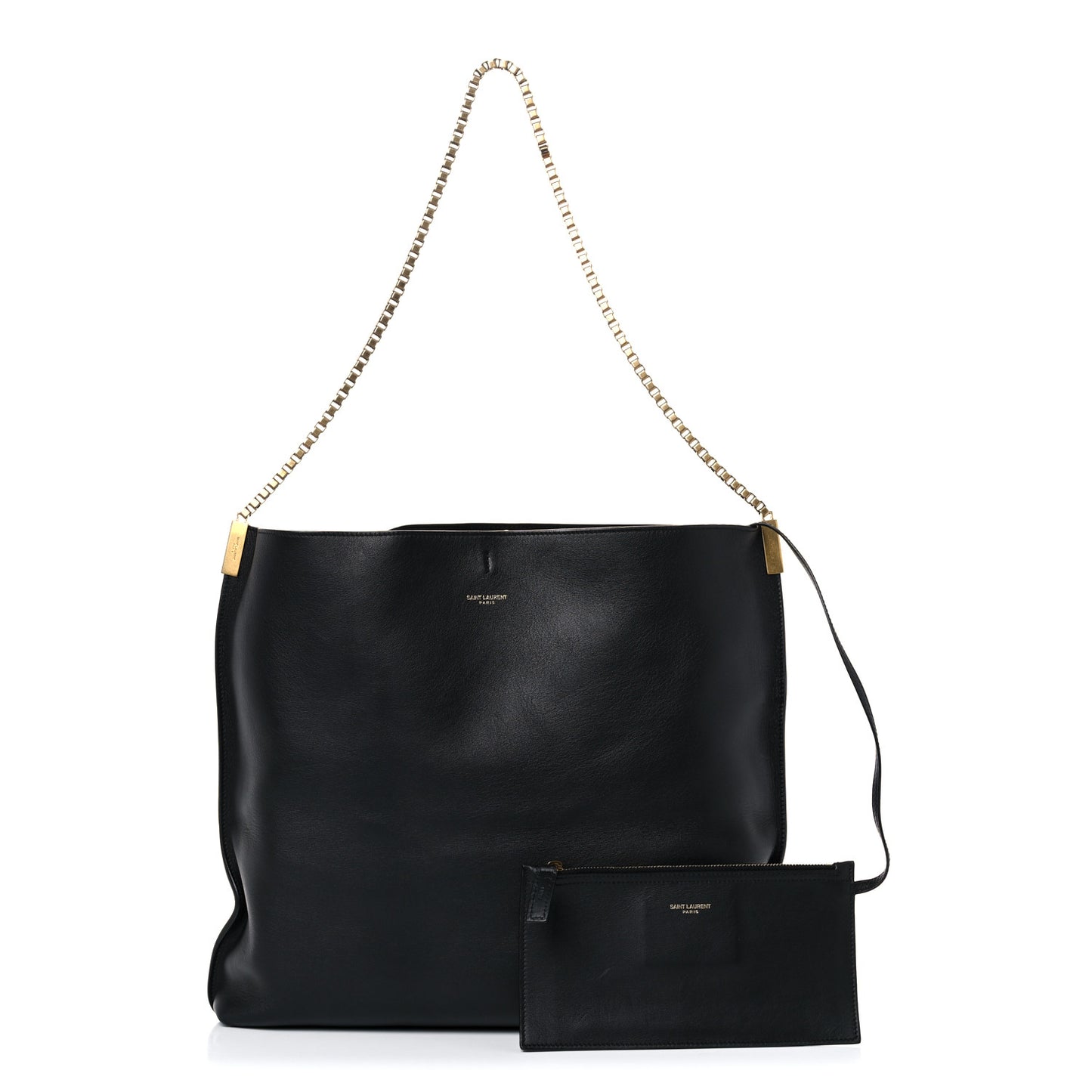 Calfskin Medium Suzanne Hobo Black