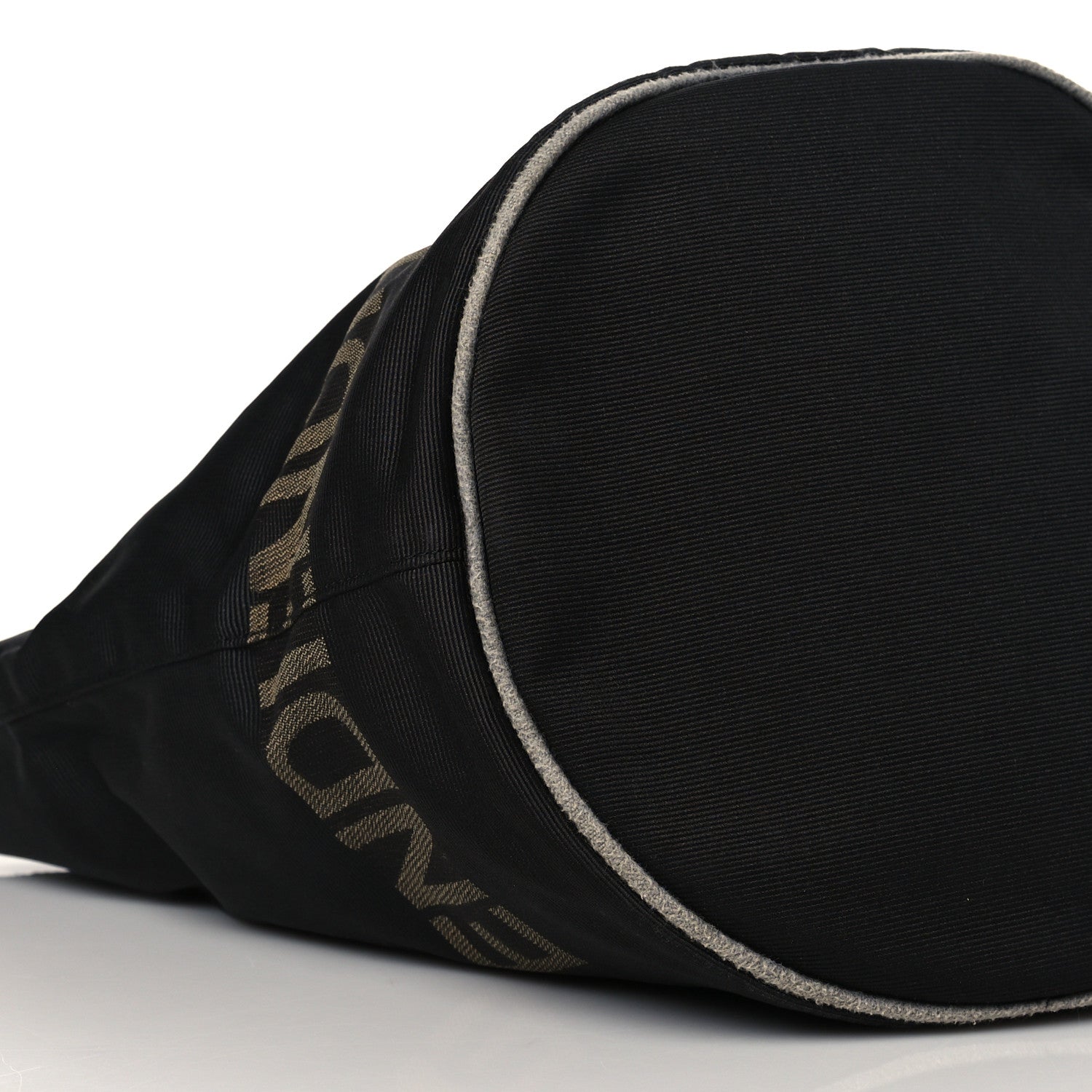 Fendi FF Canvas Bucket Bag Black 9 of 10