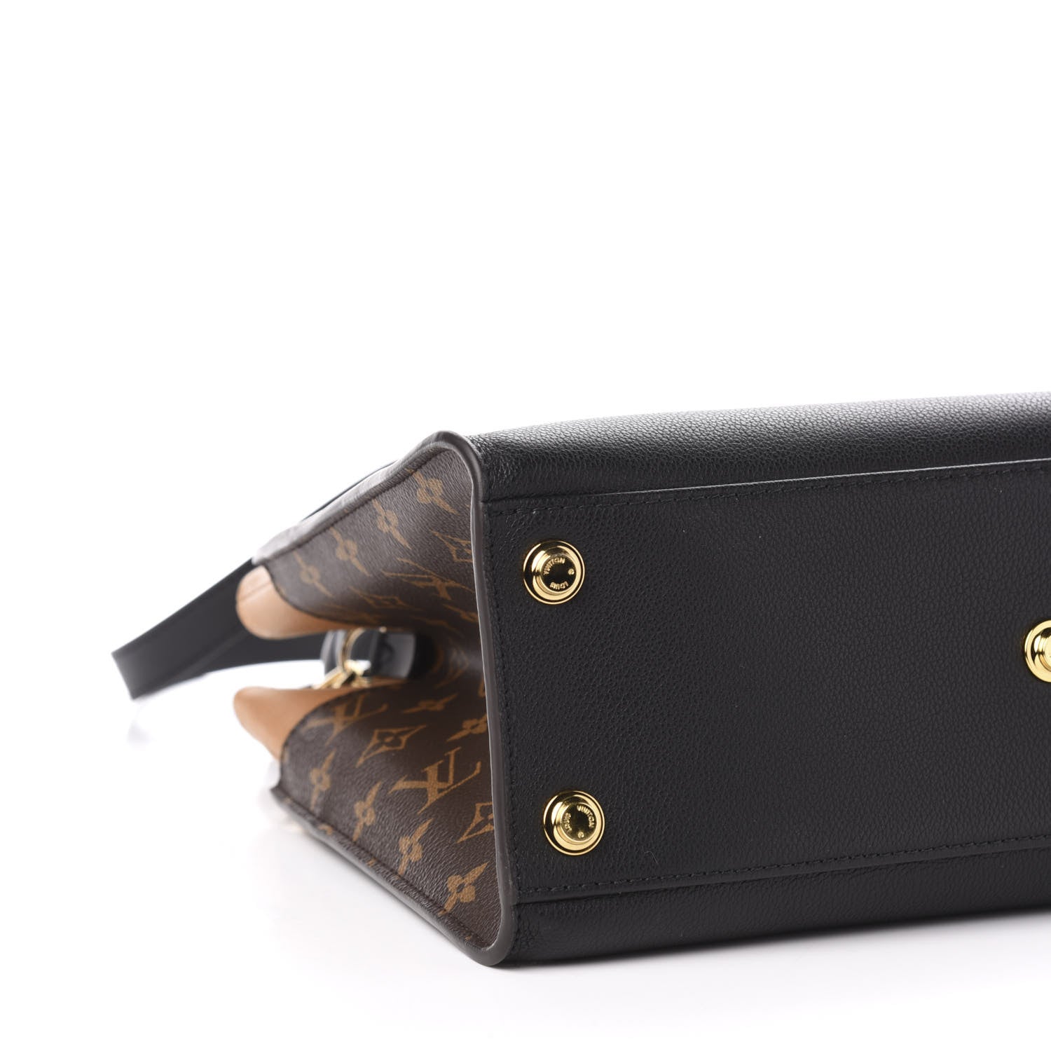 Louis Vuitton Calfskin Monogram On My Side Black 8 of 10