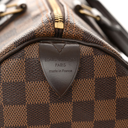 Louis Vuitton Damier Ebene Speedy 30 7 of 13