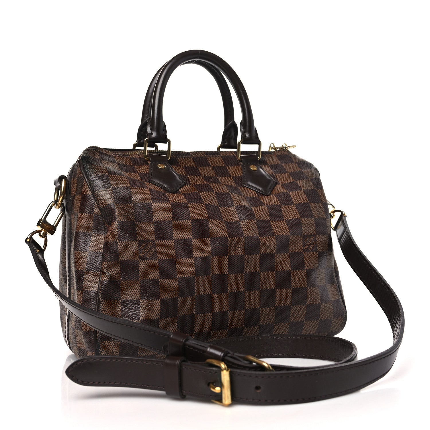 Louis Vuitton Damier Ebene Speedy Bandouliere 25 3 of 17