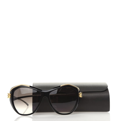 Cartier Panthere Wild De Sunglasses Black 8 of 8