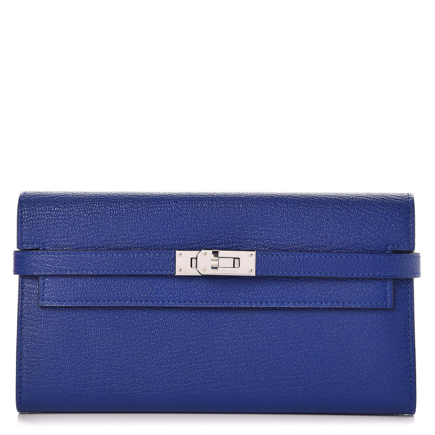 Chevre Mysore Kelly Longue Wallet Bleu Electrique