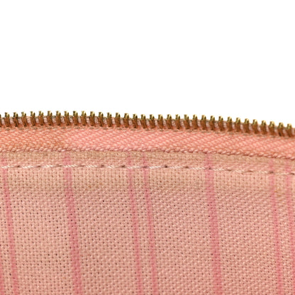 Louis Vuitton Damier Ebene Neverfull MM GM Pochette Rose Ballerine 9 of 9