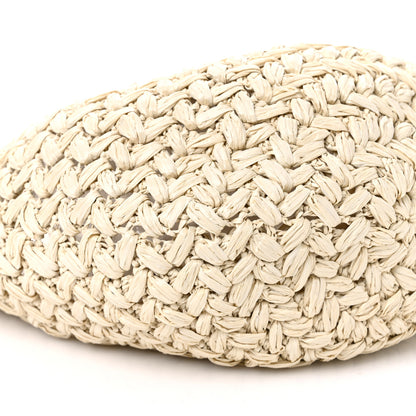 The Row Raffia Estelle Tote Bag Wheat 8 of 9