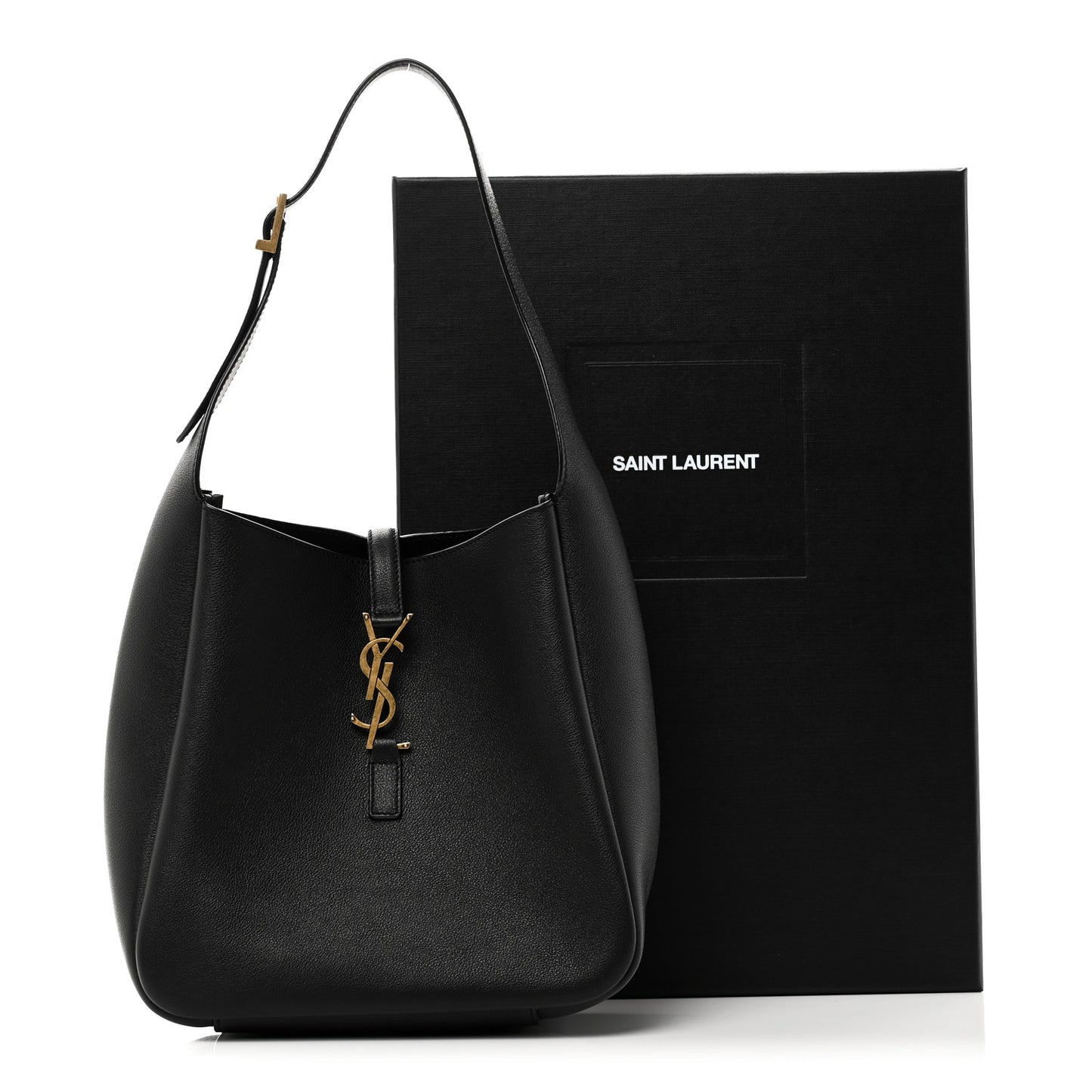 Smooth Calfskin Small Le 5 A 7 Soft Hobo Black