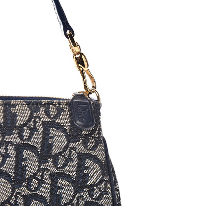 Christian Dior Monogram Mini Saddle Pochette Navy 10 of 10