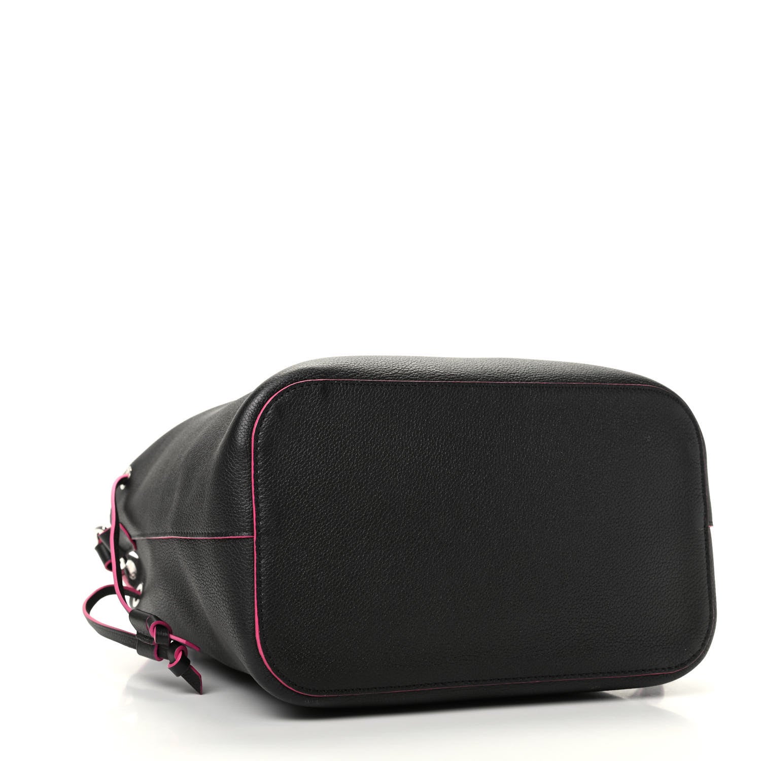 Louis Vuitton Calfskin Lockme Bucket Black 4 of 10