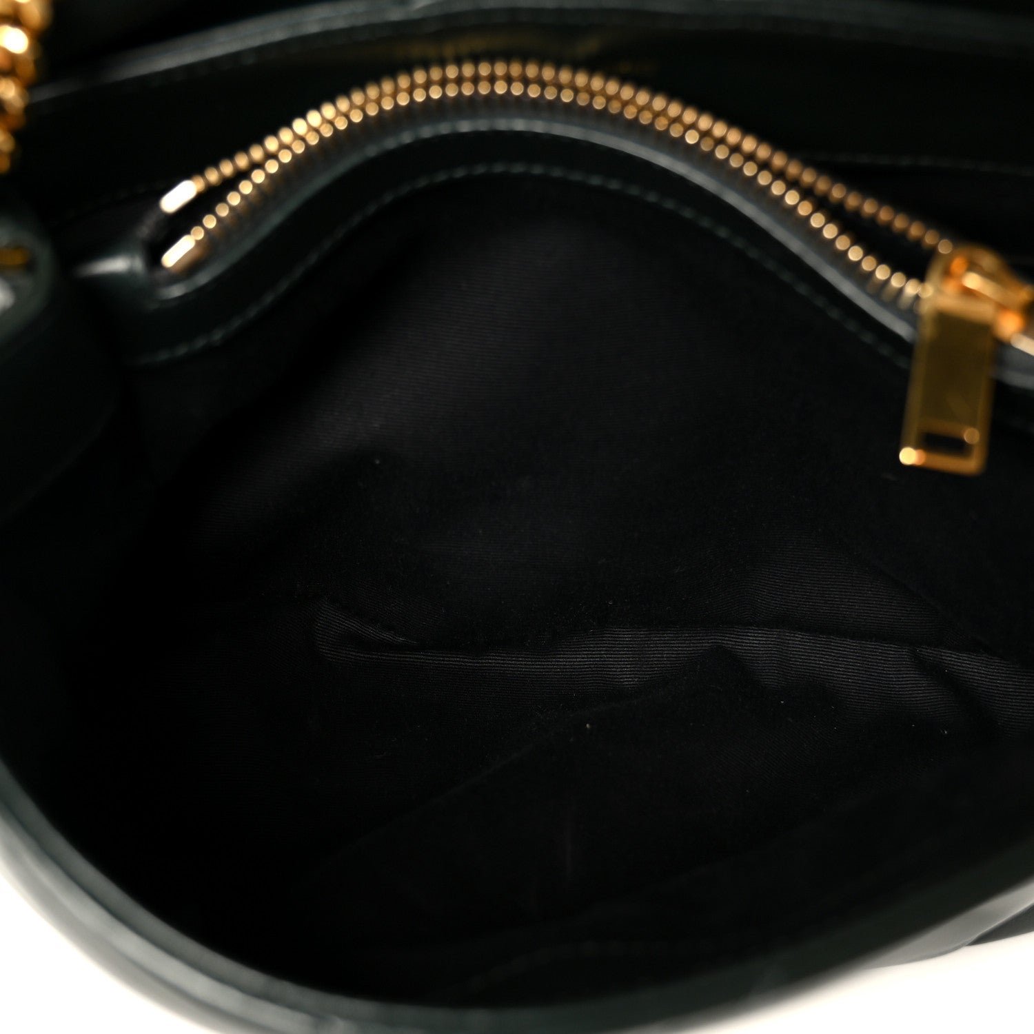Saint Laurent Calfskin Y Quilted Monogram Small Loulou Chain Satchel Olive 6 of 12