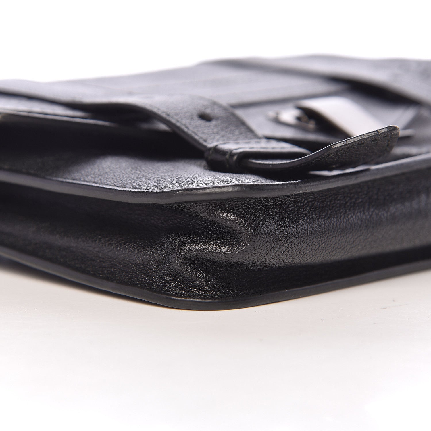 Proenza Schouler Lambskin PS1 Large Chain Wallet Black 8 of 11