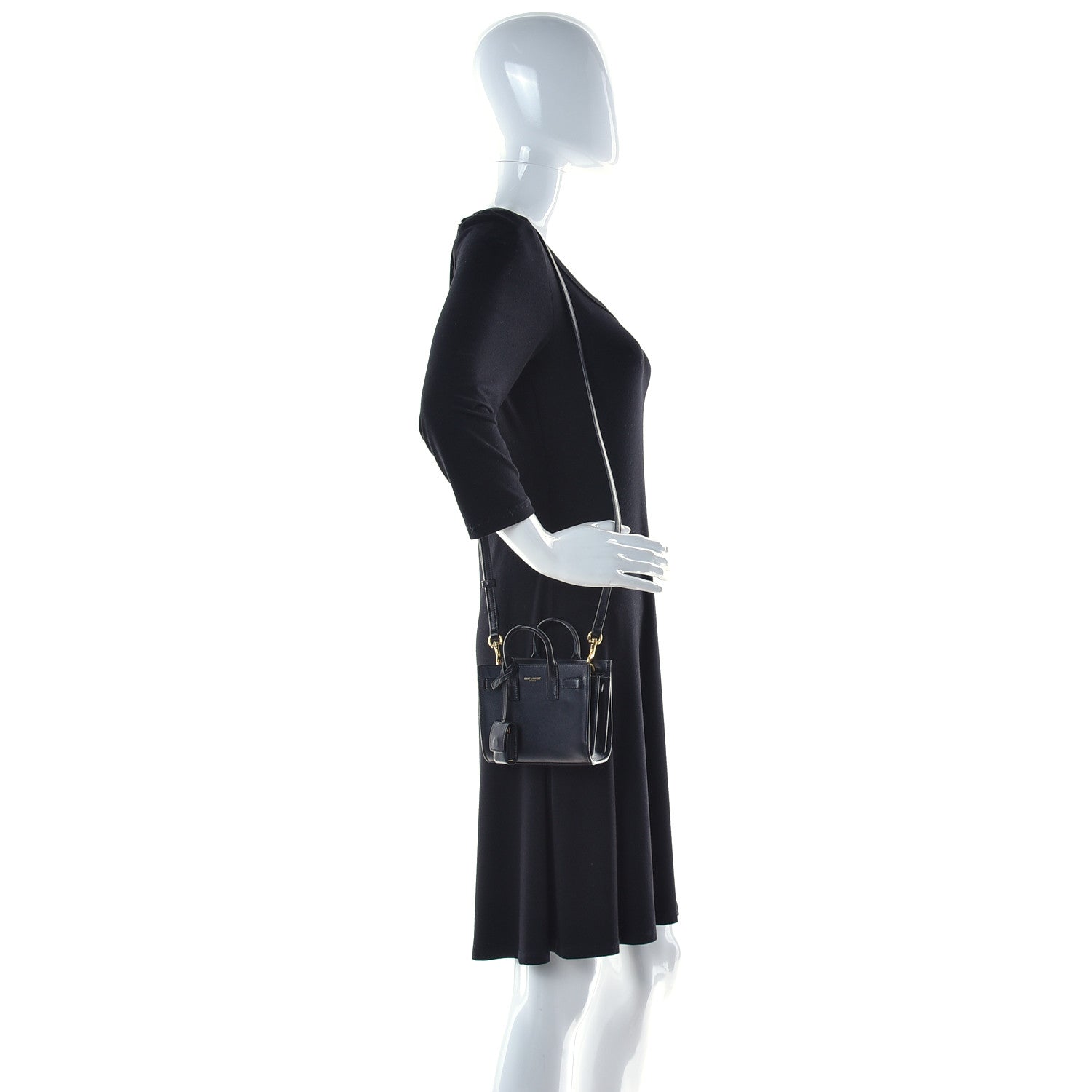 Saint Laurent Calfskin Toy Sac De Jour Black 2 of 12