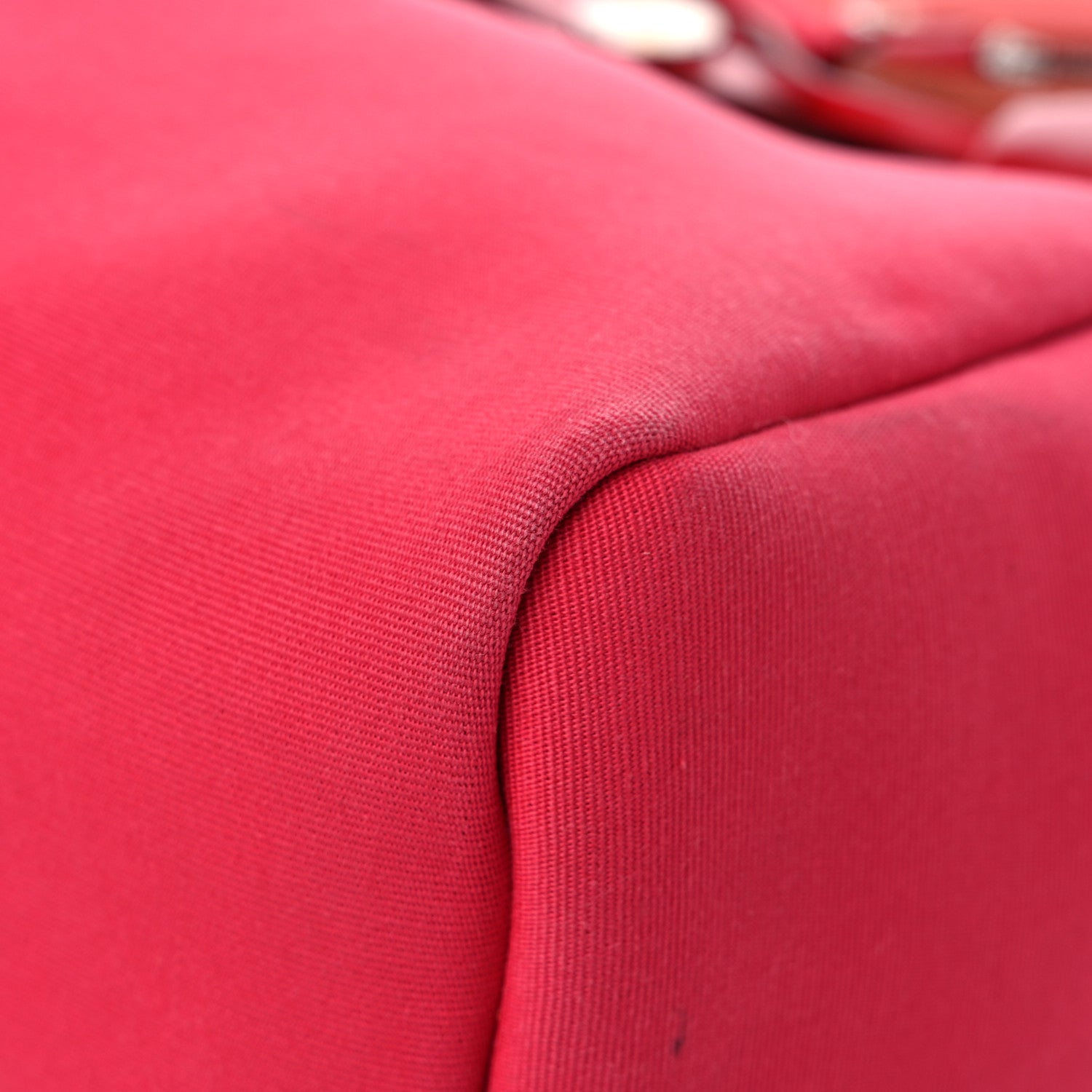 Hermes Toile Officier Vache Hunter Herbag Zip Retourne 31 PM Rose Extreme Rouge Venitien Rouge Piment 10 of 19