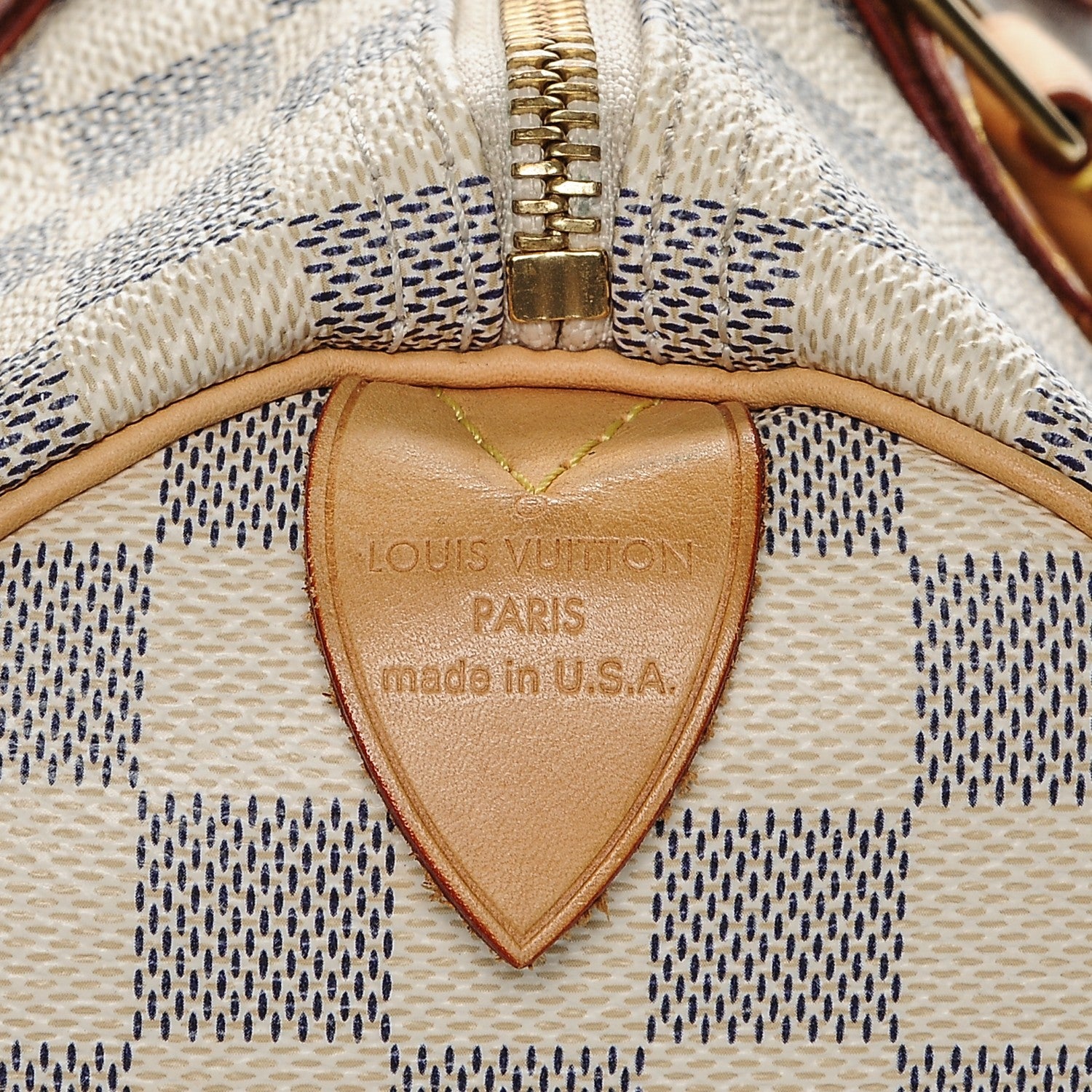 Louis Vuitton Damier Azur Speedy 30 6 of 10