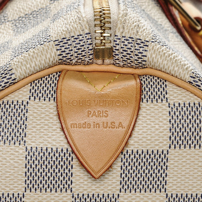 Louis Vuitton Damier Azur Speedy 30 6 of 10