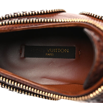 Louis Vuitton Calfskin Tomboy Richelieu Oxford Flats 38.5 Cognac 7 of 7