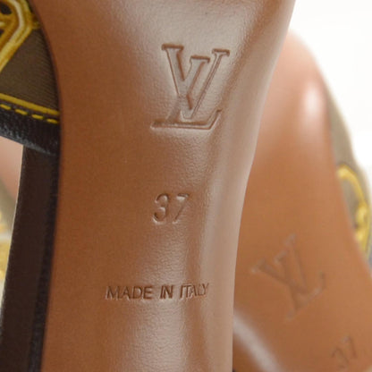Louis Vuitton Silk Charms Slingback Pumps 37 6 of 6