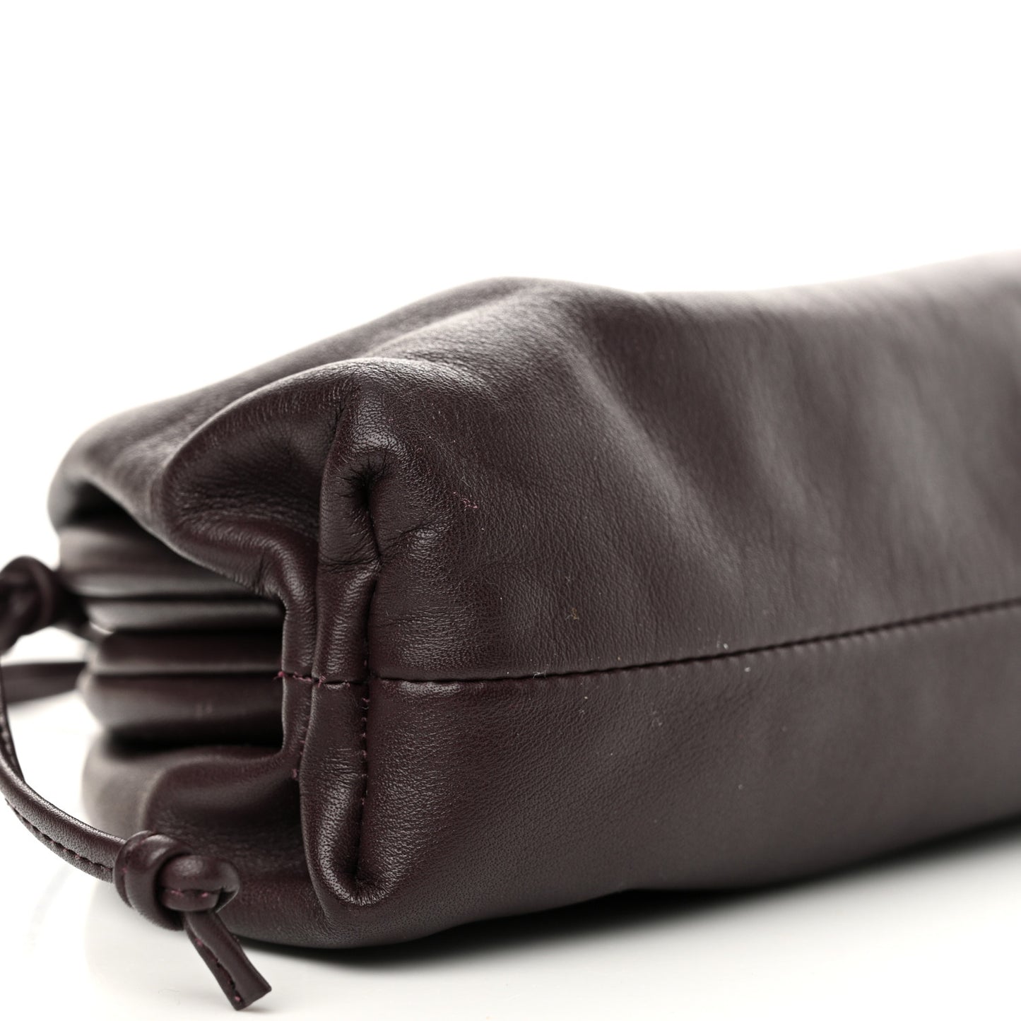 Butter Calfskin The Mini Pouch Grape
