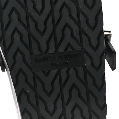 Saint Laurent Calfskin Buckle Jimmy Clog 39 Black 6 of 9