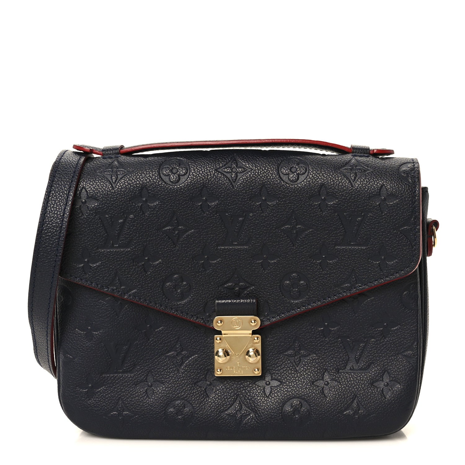 Louis Vuitton Empreinte Pochette Metis Marine Rouge 1 of 12