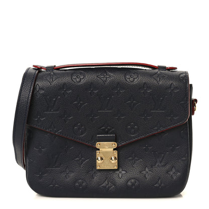 Louis Vuitton Empreinte Pochette Metis Marine Rouge 1 of 12