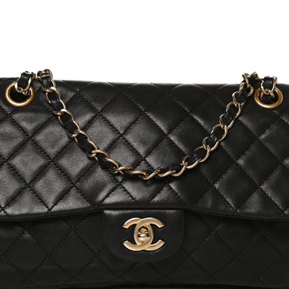Chanel Lambskin Quilted Single Flap Black 7 of 15