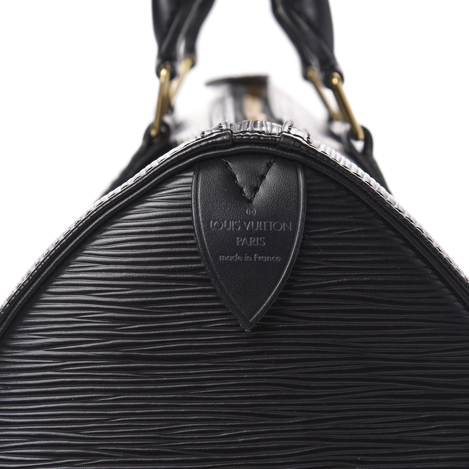 Louis Vuitton Epi Speedy 25 Black 7 of 12