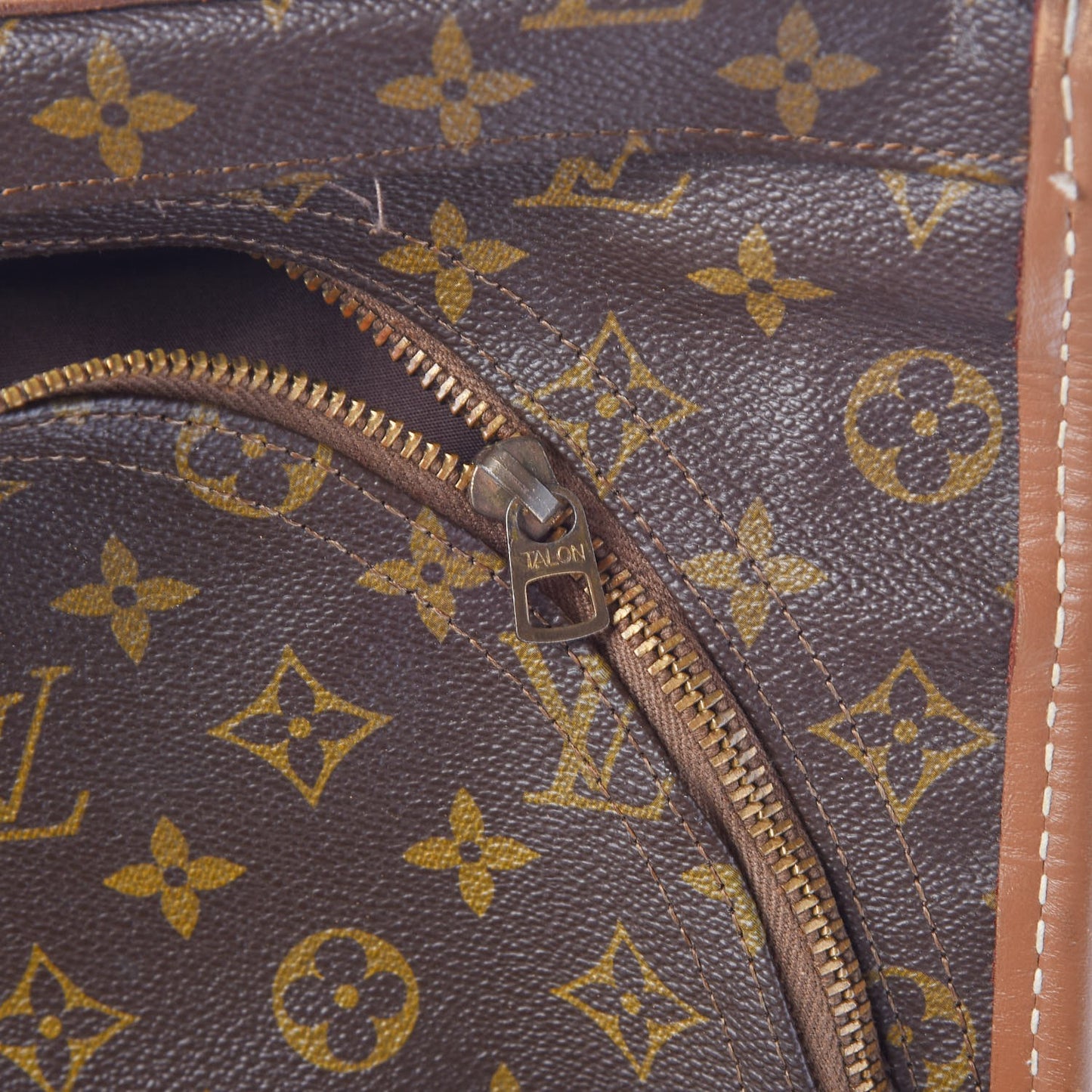 French Company Monogram Garment Bag